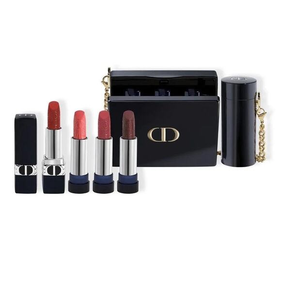 Christian Dior Handbags - DIOR Rouge Minaudière Clutch with Lipsticks Set *New but No Box*